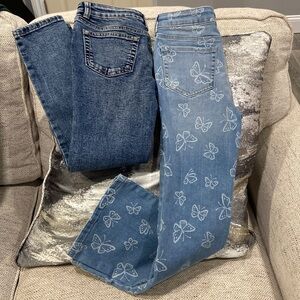 Jumping beans girls jeans bundle size 8 NWOT!